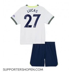 Tottenham Hotspur Lucas Moura #27 Hemmatröja Barn 2022-23 Kortärmad (+ korta byxor)